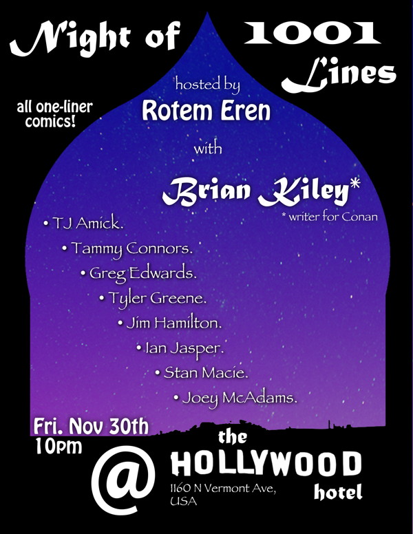 Night of 1001 Lines Night of 1001 Lines